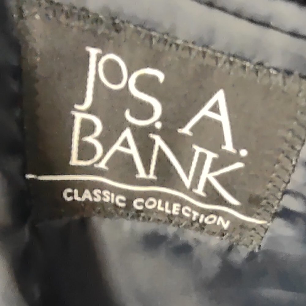 Jos. A. Bank Slim Fit Dark Blue Suit Jacket Size 44L - Picture 8 of 10